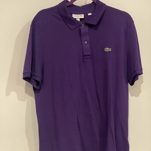 Purple Lacoste Polo